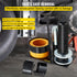 Carrier & Pinion Bearing Puller, Compatible with Dana 30, 40, 60, 70, Ford 9\" Bearings, Pinion Puller Tool with 2 Clamshells, 45# Steel Clamshell Carrier Bearing Puller for Auto Repair