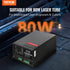 CO2 Laser Power Supply, 80W, Power Supply for 80W Laser Tube, Constant Current Protection, Open Circuit Protection, Fast Heat Dissipation, Compatible for Multi-brand Laser Engravers & Cutters