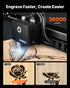 Laser Engraver, 20W, Laser Engraving and Cutting Machine with Enclosure Camera, Laser Cutter, 36000 mm/min, 500 x 320 mm Working Area, for Wood, Leather, Glass, Paper, Certain Metal, Class 1