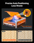 Laser Engraver, 20W, Laser Engraving and Cutting Machine with Enclosure Camera, Laser Cutter, 400 x 400 mm Working Area, 30000 mm/min, for Wood, Leather, Glass, Paper, Certain Metal, Class 1