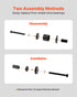 Wheel Bearing Press Kit, 23 PCS FWD Bearing Puller Tools, for Front Wheel Drive Bearing Removal and Installation, Wheel Bearing Tool with Sliding Screw, Bushings, Sleeve Plates, Storage Case