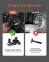 Wheel Bearing Press Kit, 23 PCS FWD Bearing Puller Tools, for Front Wheel Drive Bearing Removal and Installation, Wheel Bearing Tool with Sliding Screw, Bushings, Sleeve Plates, Storage Case
