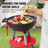 28 PCS BBQ Grill Playset, Kids Toys Kitchen Playset with Sound & Light, Little Chef Play, Interactive Grill Play Food Cooking Playset Barbecue Toy Grill for Toddlers Boys Girls 3-5 Birthday Gift