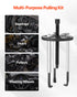 21-in-1 Bearing Puller Set, 21 PCS 3-Jaw Hook Puller for Internal External Bearings and Bearing Without Inner Shaft, Multifunctional Bearing Removal Tool with Heavy Duty Portable Storage Case