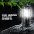 LED Camping Lanterns Collapsible Battery Powered Flashlights Set of 4