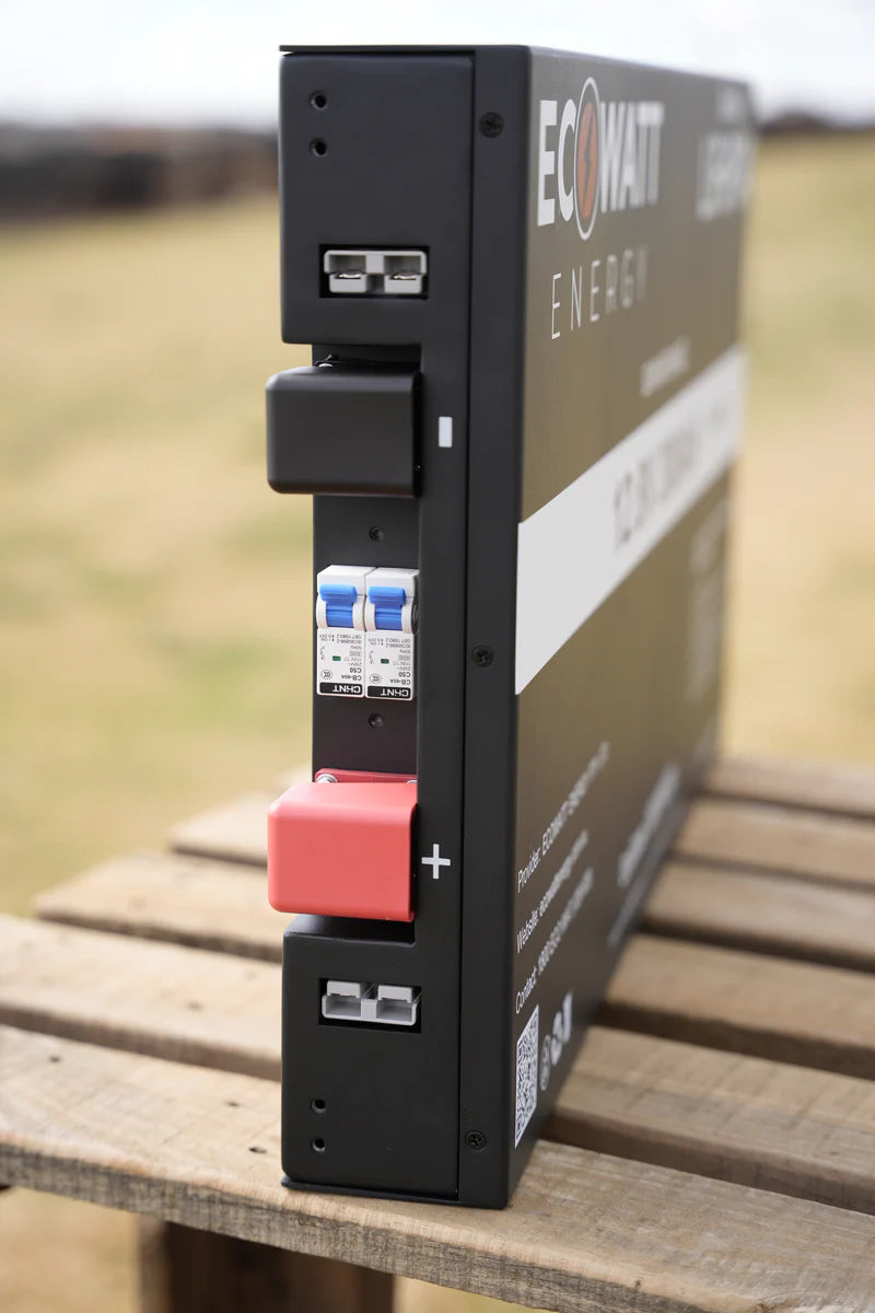 Ecowatt EcoStore Slimline PRO 300Ah 12V LiFePO4 Battery - Bluetooth